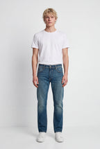 Jean droit REG L32 GRIS BLEU - 1