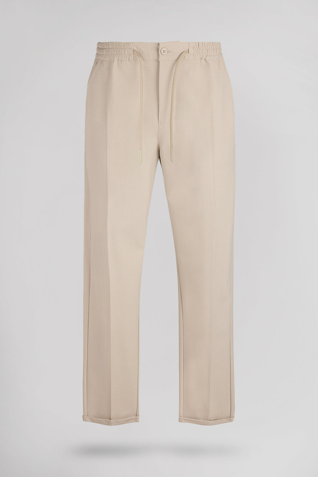 Pantalon slim PYWAN 17 MIXED BEIGE - 1