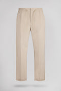 Pantalon slim PYWAN 17 MIXED BEIGE - 1