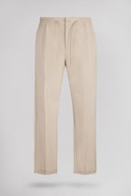 Pantalon slim PYWAN 17 MIXED BEIGE - 1