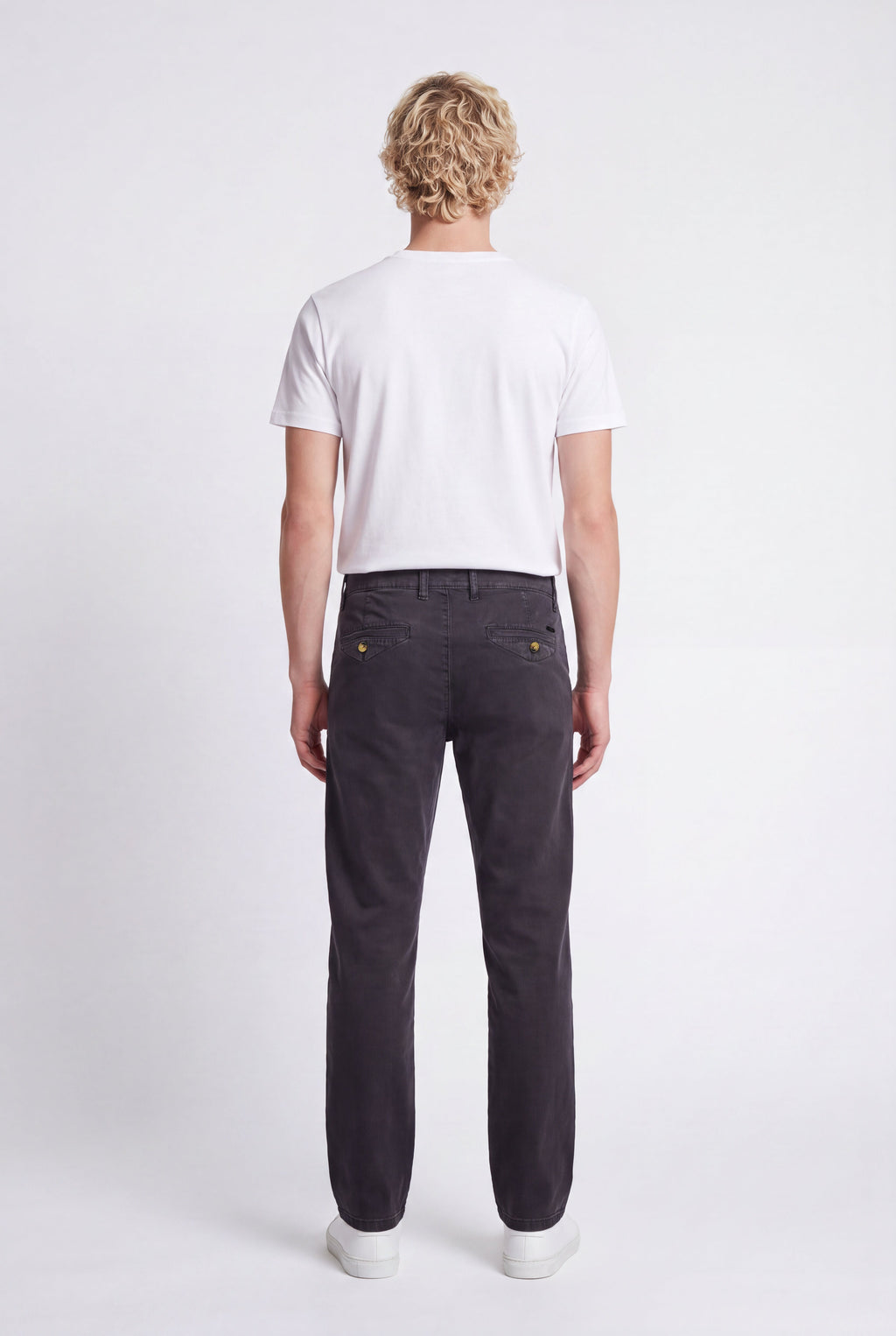 Pantalon chino slim PALLAS CHINO JA GRIS ANTHRACITE - 2