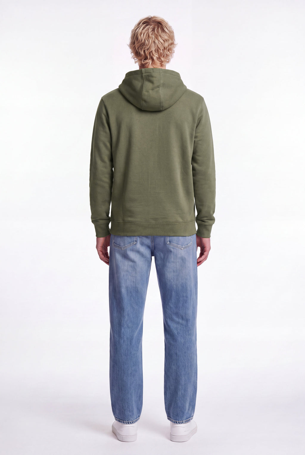 Sweat à capuche S-JIM HOODY DUSTY KAKI - 2