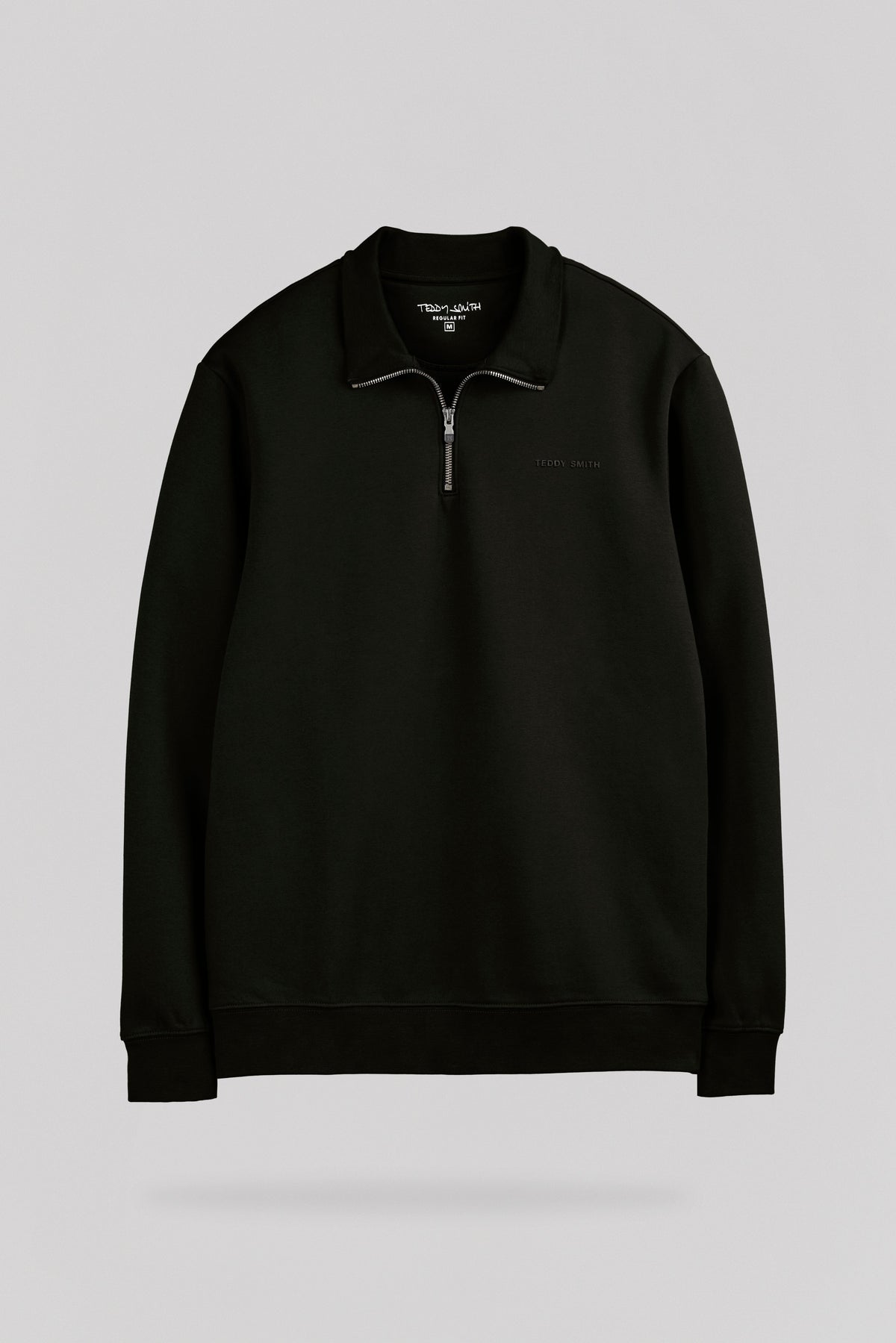 Sweat col camionneur S-LOAN NOIR - 1