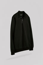 Sweat col camionneur S-LOAN NOIR - 2