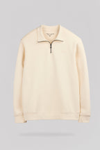 Sweat col camionneur S-LOAN NATUREL - 1