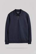 Sweat col camionneur S-LOAN TOTAL NAVY - 1