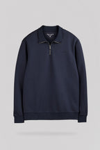 Sweat col camionneur S-LOAN TOTAL NAVY - 1