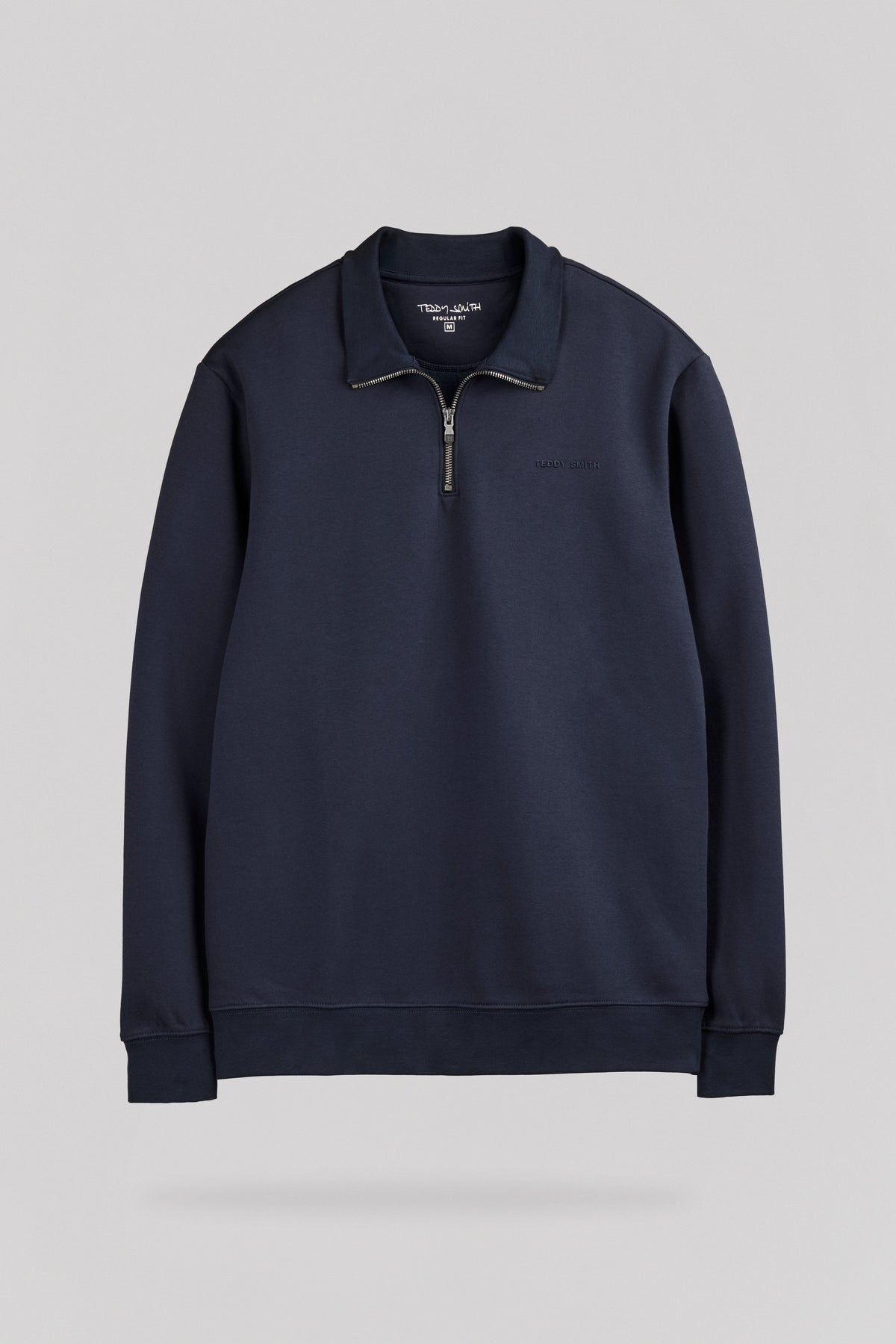 Sweat col camionneur S-LOAN TOTAL NAVY - 1