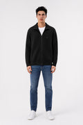 Gilet zippé col montant G-ETTORE 2 NOIR - 1