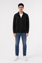 Gilet zippé col montant G-ETTORE 2 NOIR - 1