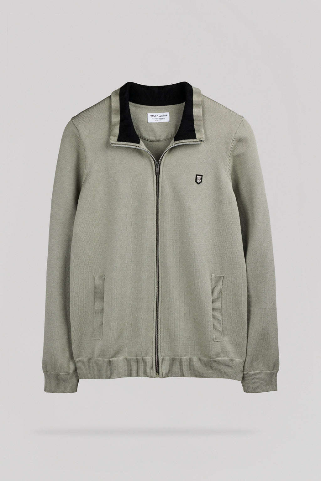 Gilet zippé G-MARTYN BLEACH KAKI - 1