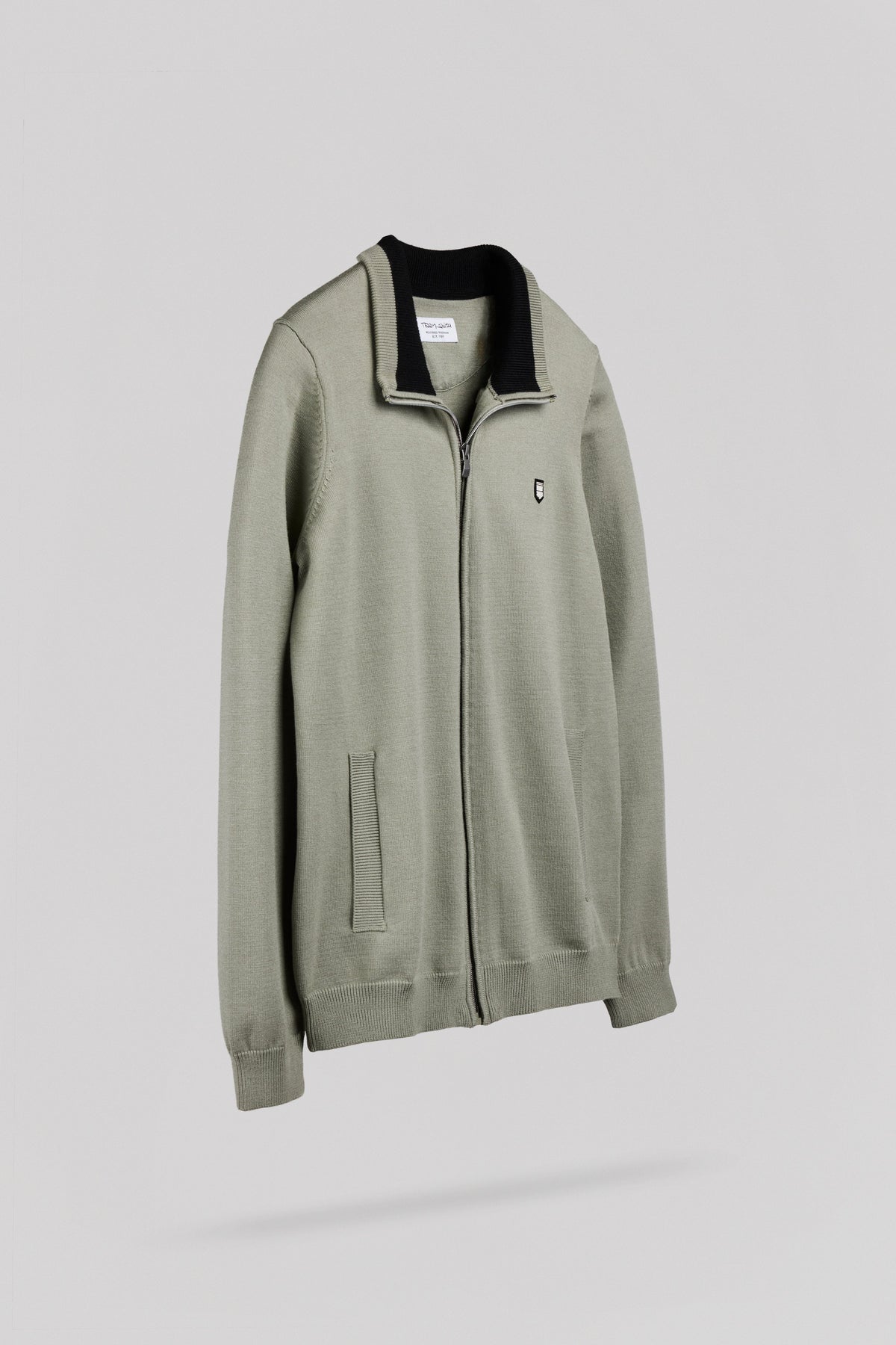 Gilet zippé G-MARTYN BLEACH KAKI - 2