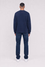 T-shirt Manches Longues T-WAFFLE ML US NAVY - 2