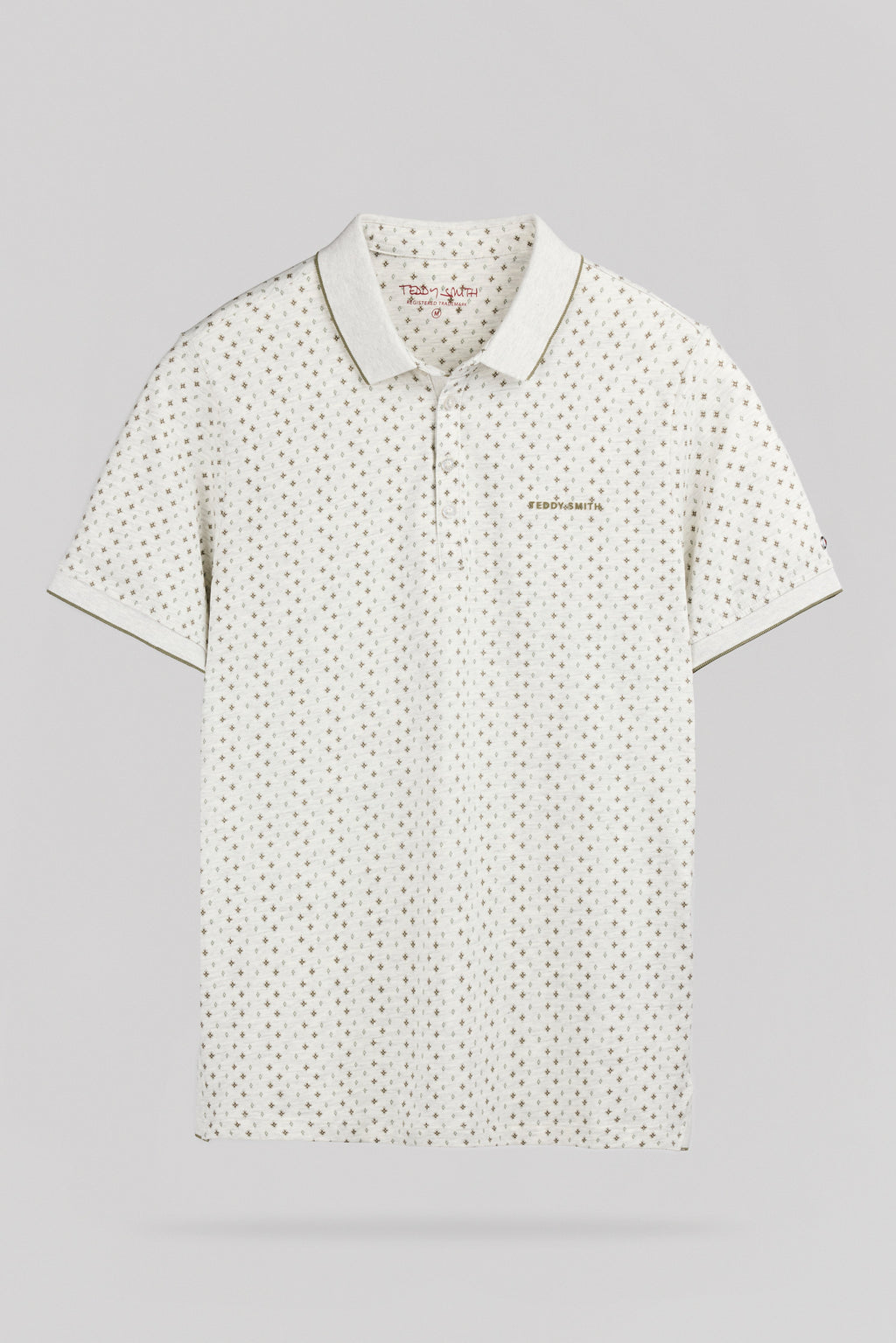 Polo PASY 2 MC BLANC IVOIRE CHINE/ETHNIC - 1