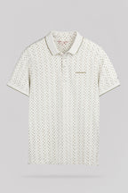 Polo PASY 2 MC BLANC IVOIRE CHINE/ETHNIC - 1