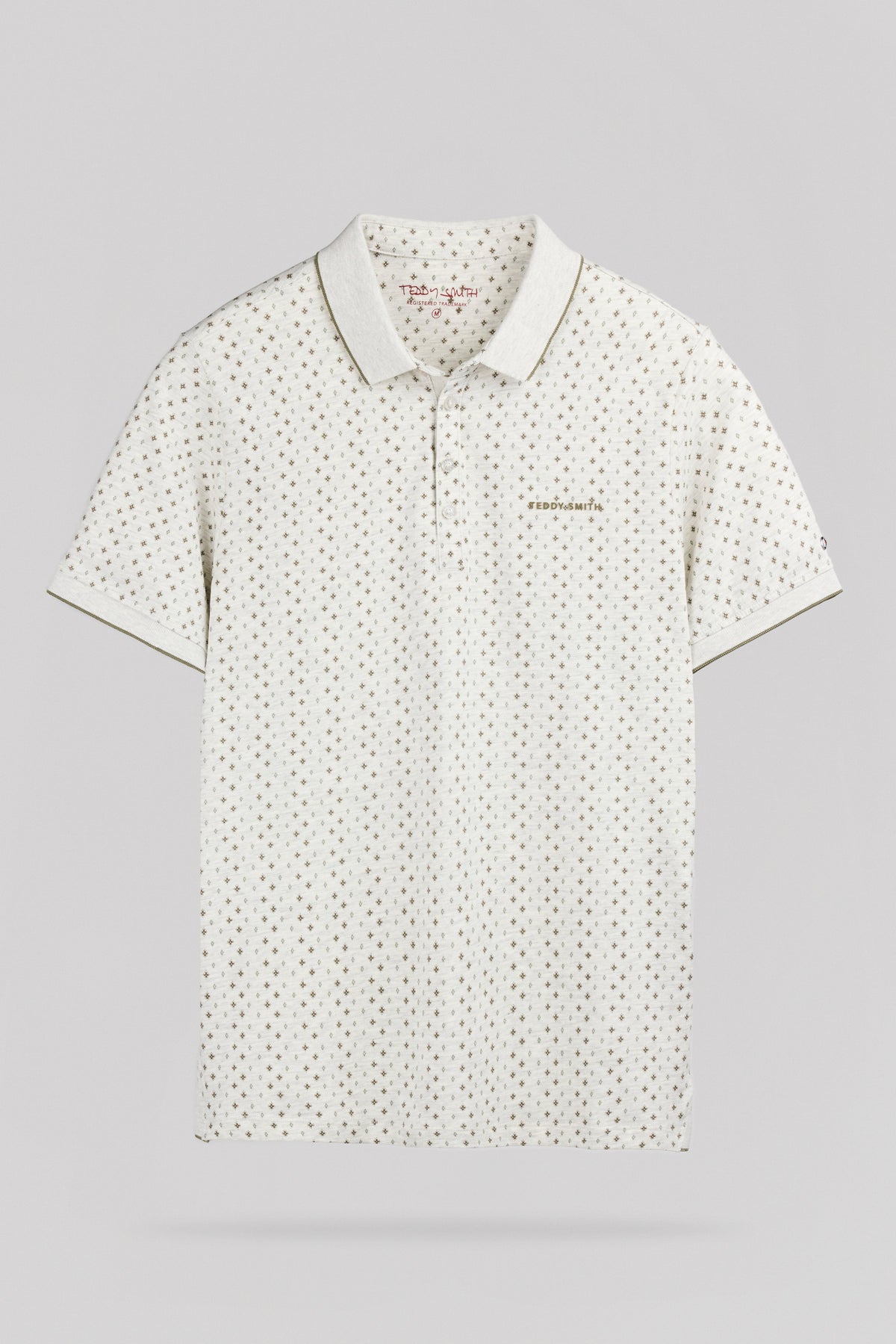 Polo PASY 2 MC BLANC IVOIRE CHINE/ETHNIC - 1