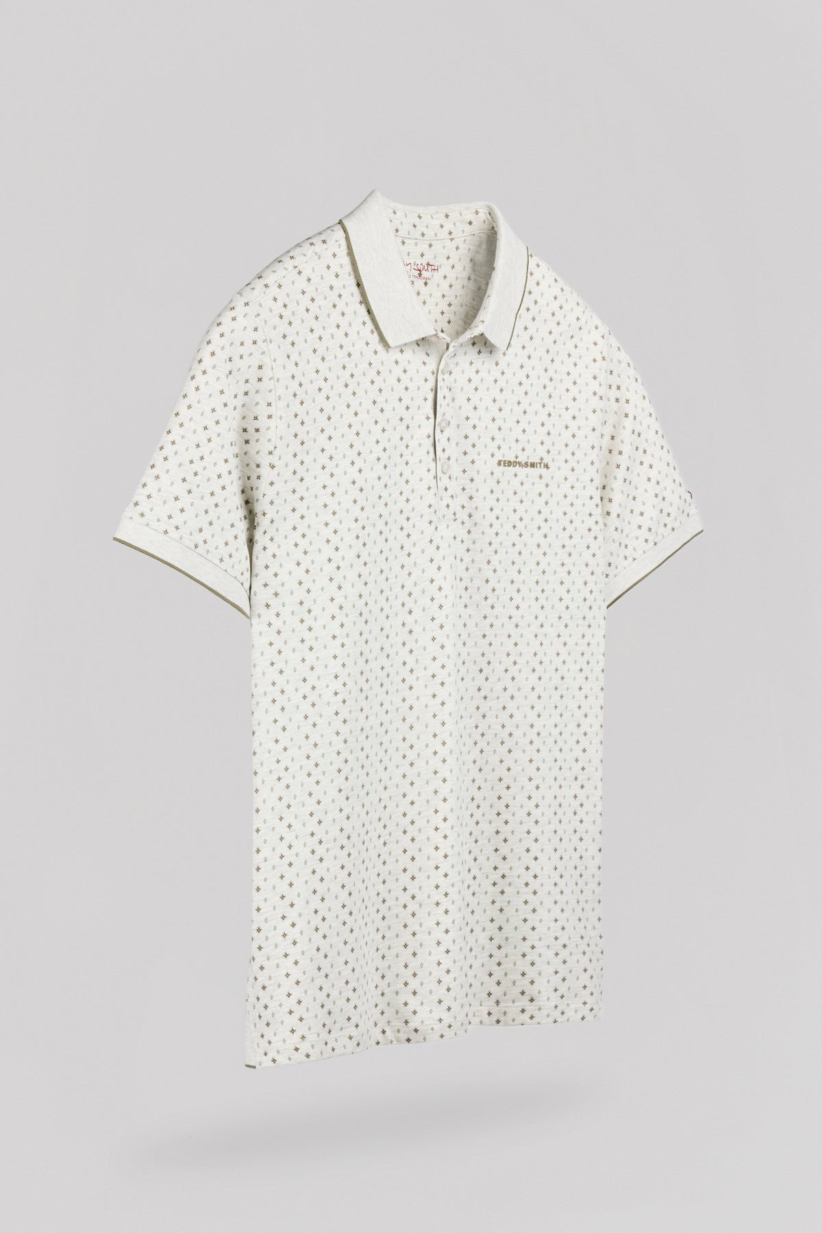 Polo PASY 2 MC BLANC IVOIRE CHINE/ETHNIC - 2