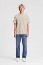 Polo waffle P-SONRAD MC CREAM - 1