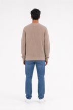 Pull en maille chenille P-LIAM WOLF BEIGE - 2