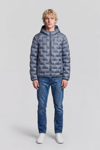 Blouson à capuche BLIGHTER 2 GRIS METEORE - 1
