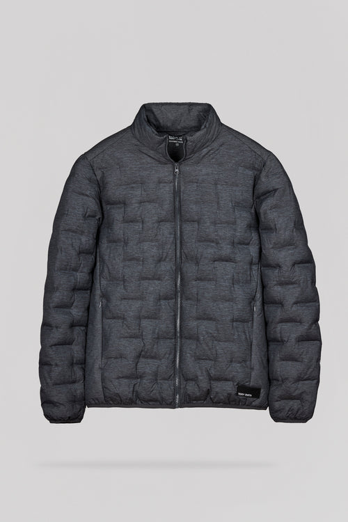 Blouson à capuche BLIGHT 2 MELANGE BLACK - 1