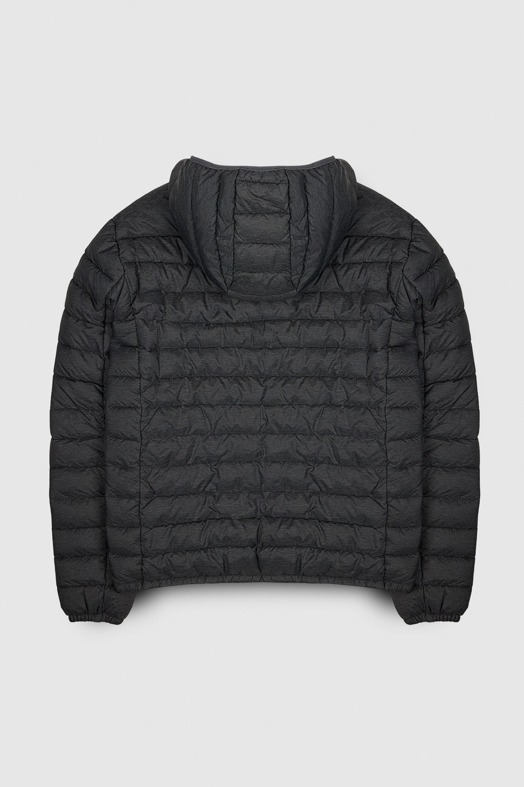 Doudoune légère à capuche BLIGHTER MELANGE BLACK - 2