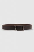 Ceinture réversible en cuir C-ORWIN NOIR - 1