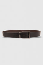 Ceinture réversible en cuir C-ORWIN NOIR - 1