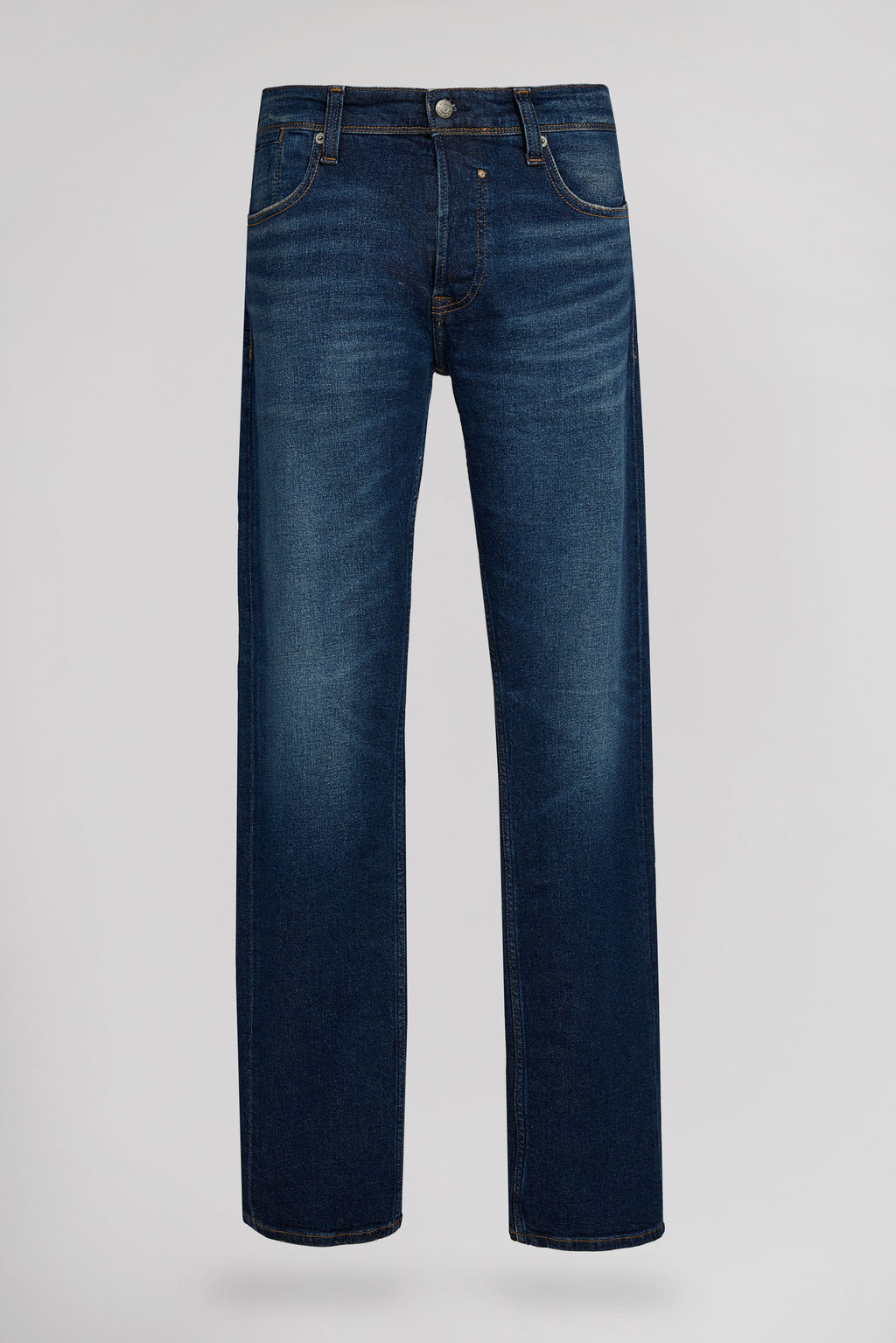 Jean droit REG L34 DARK BLUE STONE - 1