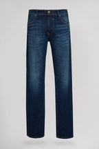Jean droit REG L34 DARK BLUE STONE - 1