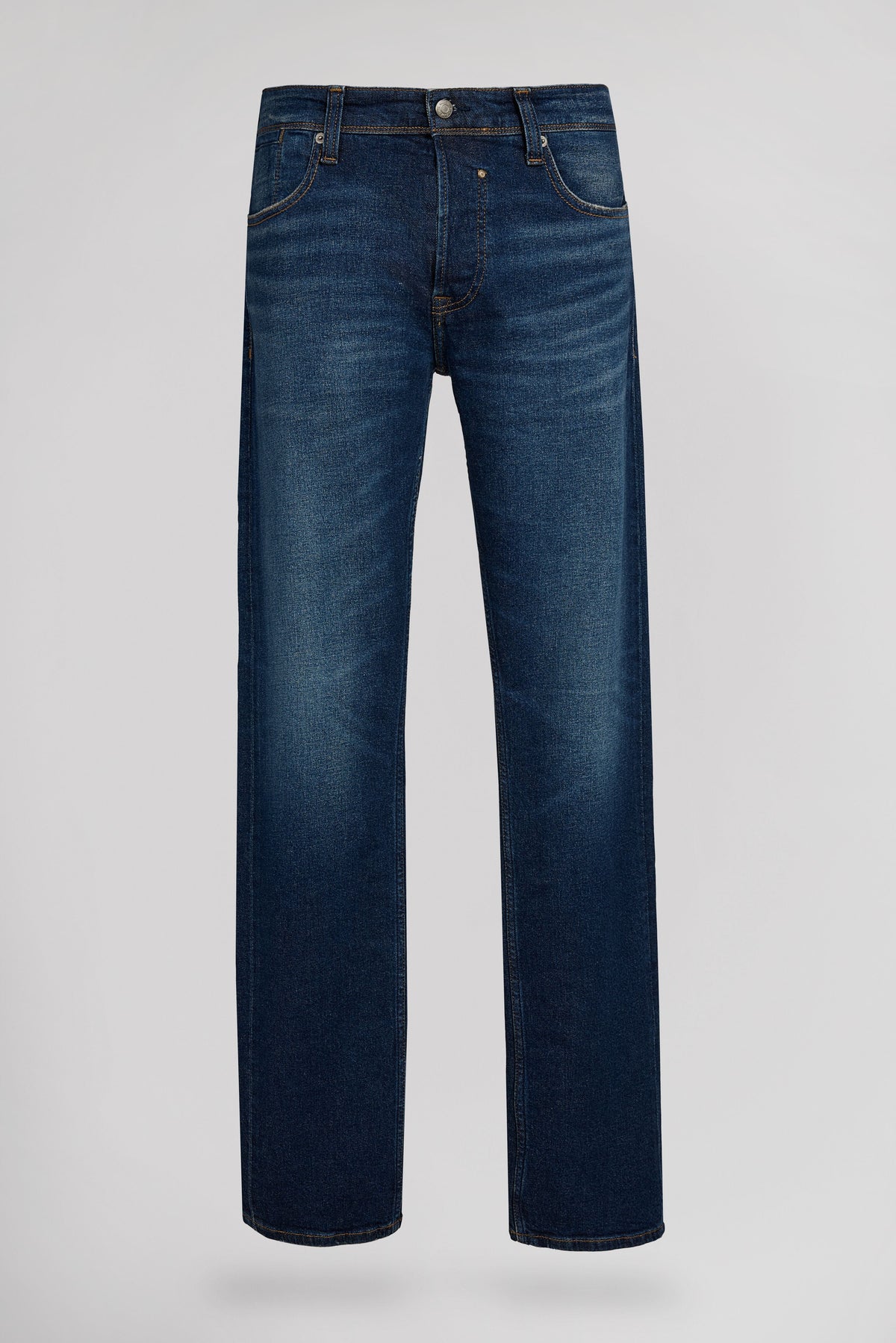 Jean droit REG L34 DARK BLUE STONE - 1