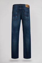 Jean droit REG L34 DARK BLUE STONE - 2