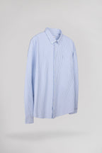 Chemise droite à rayures C-STANLEY ML PASTEL BLUE - 2