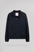 Blouson zippé en twill col montant SANSON 2 DARK NAVY - 1