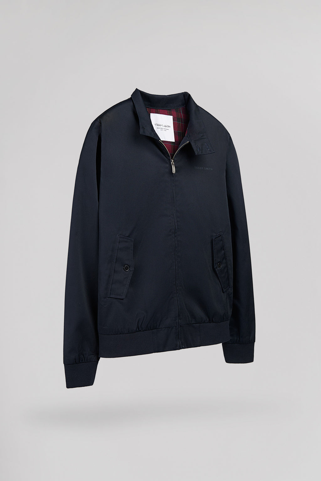Blouson zippé en twill col montant SANSON 2 DARK NAVY - 2
