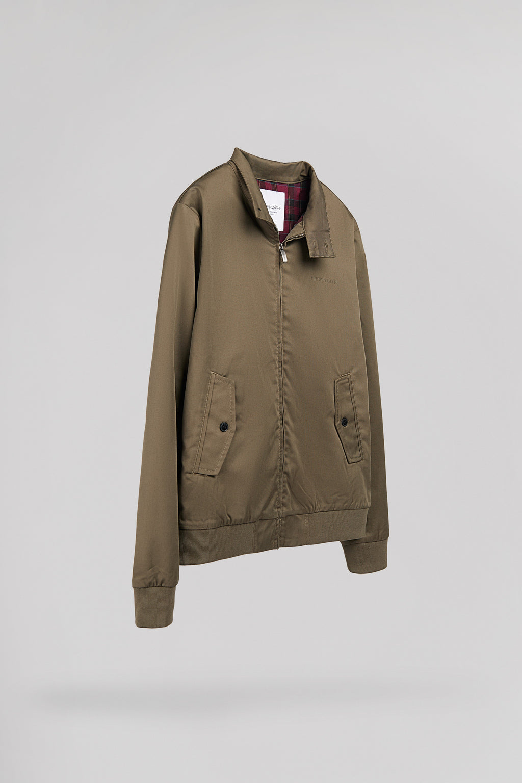 Blouson zippé en twill col montant SANSON 2 TURBULENCE KAKI - 2