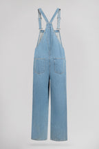 Combinaison denim salopette ajustable WASHINGTON FRIPP/INDIGO CLAIR - 2