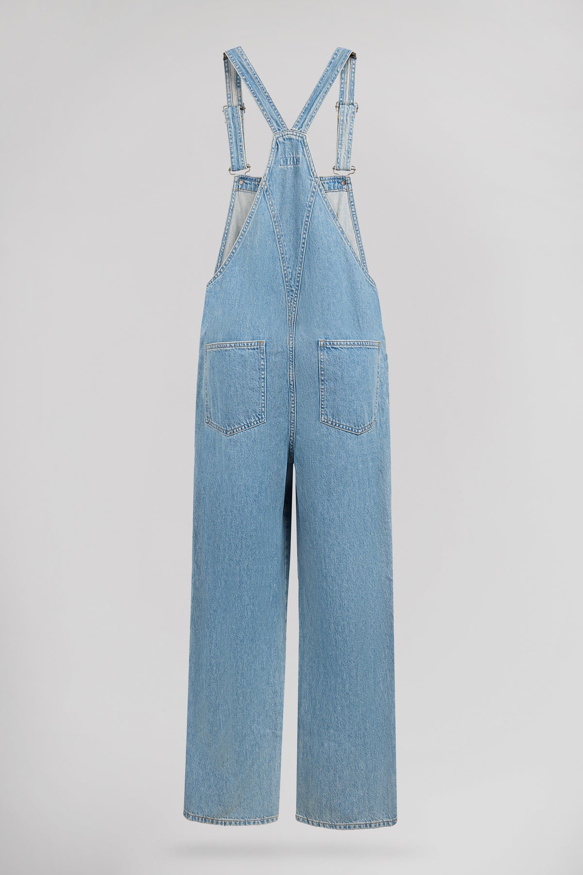 Combinaison denim salopette ajustable WASHINGTON FRIPP/INDIGO CLAIR - 2