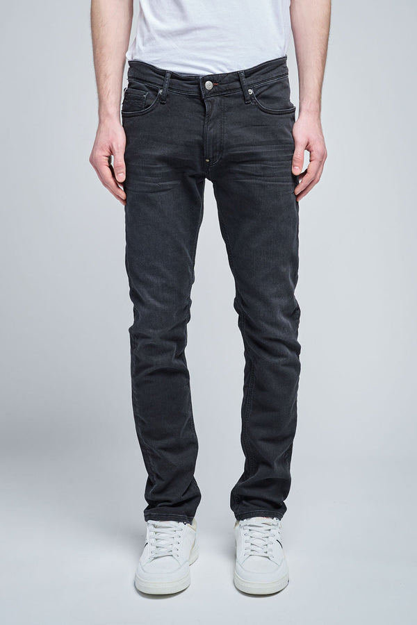 Jean regular slim REEPLE ROCK SWE L32 NOIR - 1