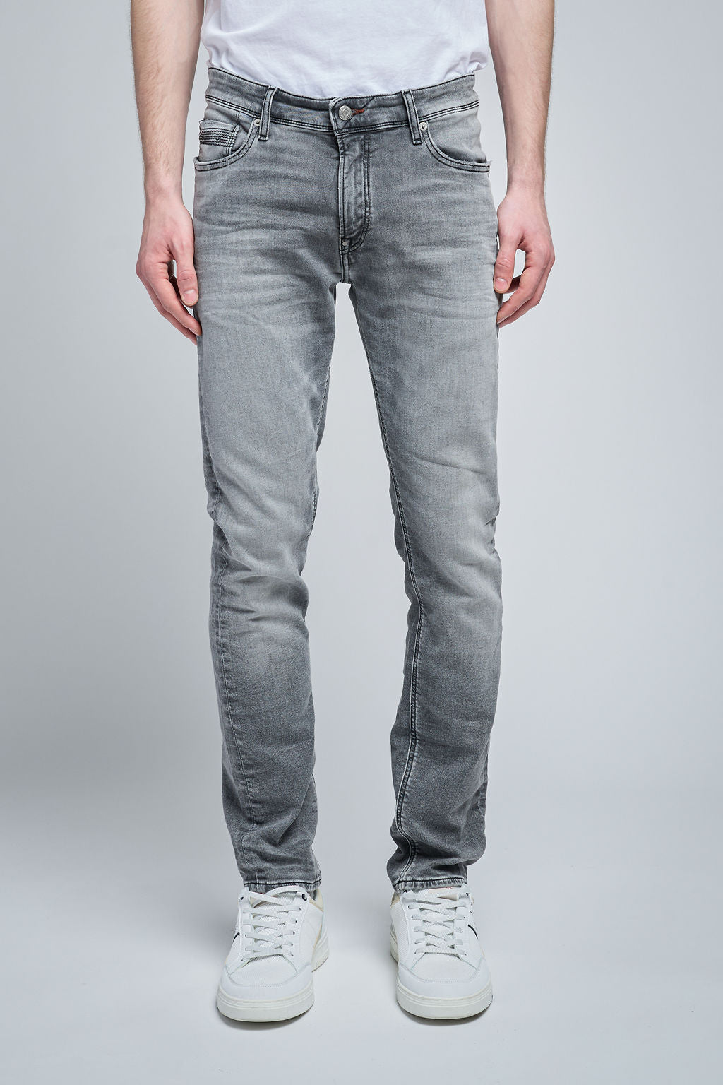 Jean regular slim REEPLE ROCK SWE L32 GREY - 1