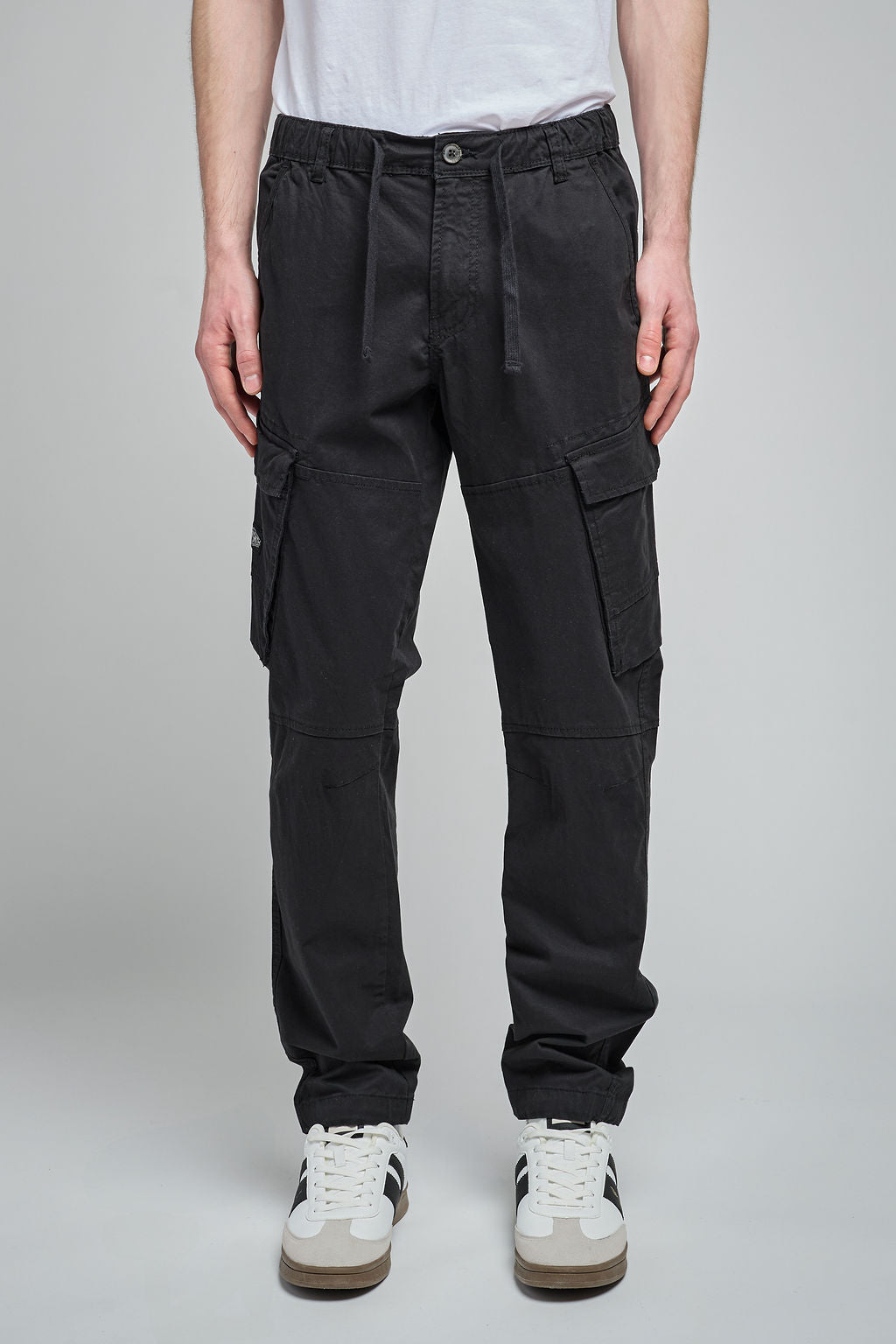 Pantalon cargo P-MURRAY CARGO CHARBON - 1
