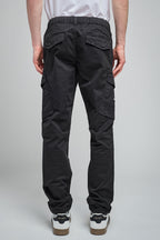 Pantalon cargo P-MURRAY CARGO CHARBON - 2