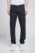 Pantalon chino slim PALLAS CHINO SWEAT DYED DARK NAVY - 1
