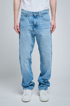 Jean relaxed MEMPHIS STRAIGHT L32 FRIPP/INDIGO CLAIR - 1