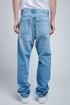 Jean relaxed MEMPHIS STRAIGHT L32 FRIPP/INDIGO CLAIR - 2