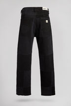 Jean relaxed MEMPHIS STRAIGHT L32 MELANGE NOIR/GRIS - 2