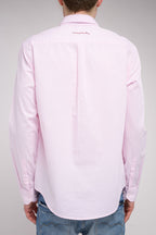 Chemise en twill col italien C-VOLT 2 ML PINK SHIRT - 2
