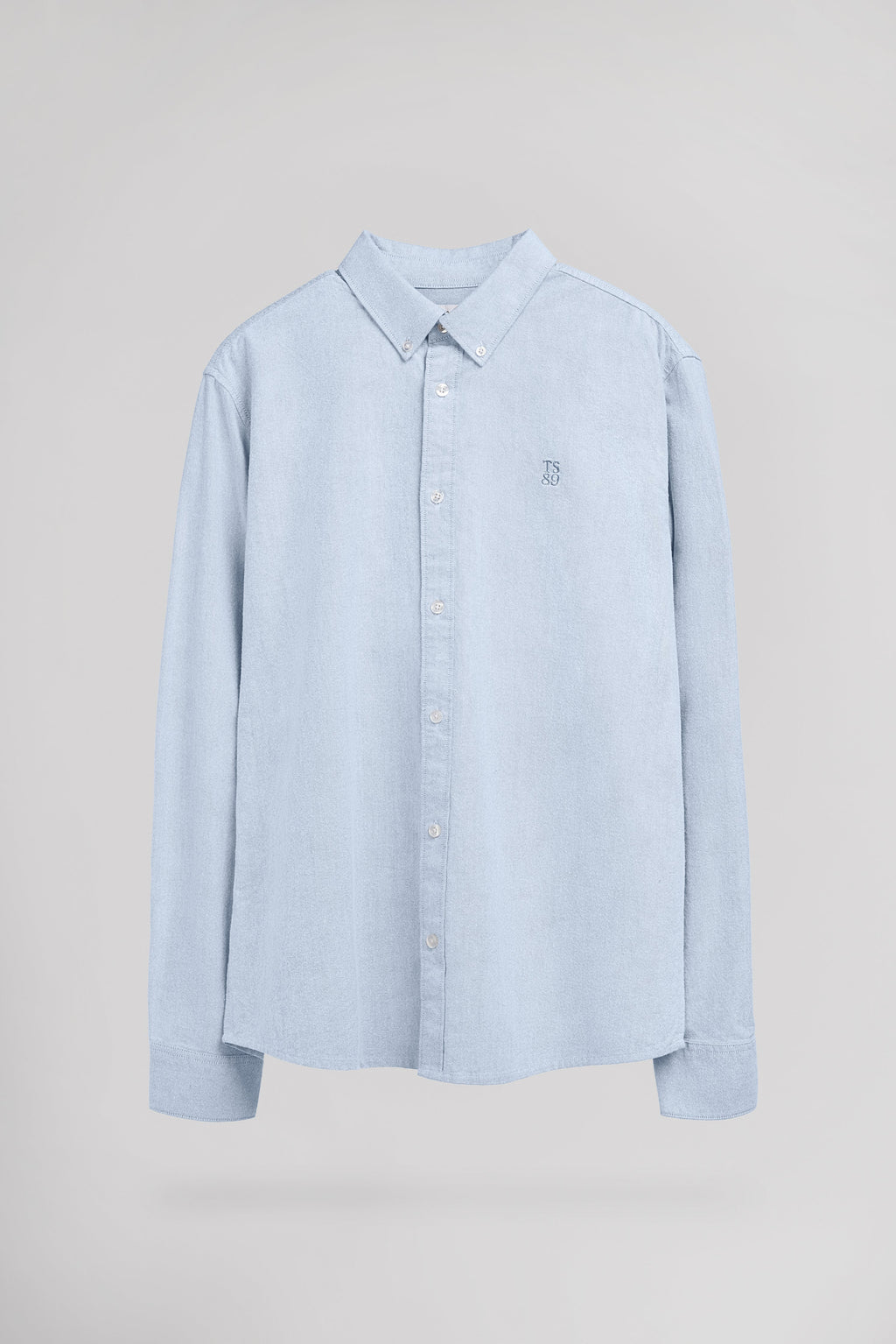 Chemise droite oxford C-STAN ML PASTEL BLUE - 1