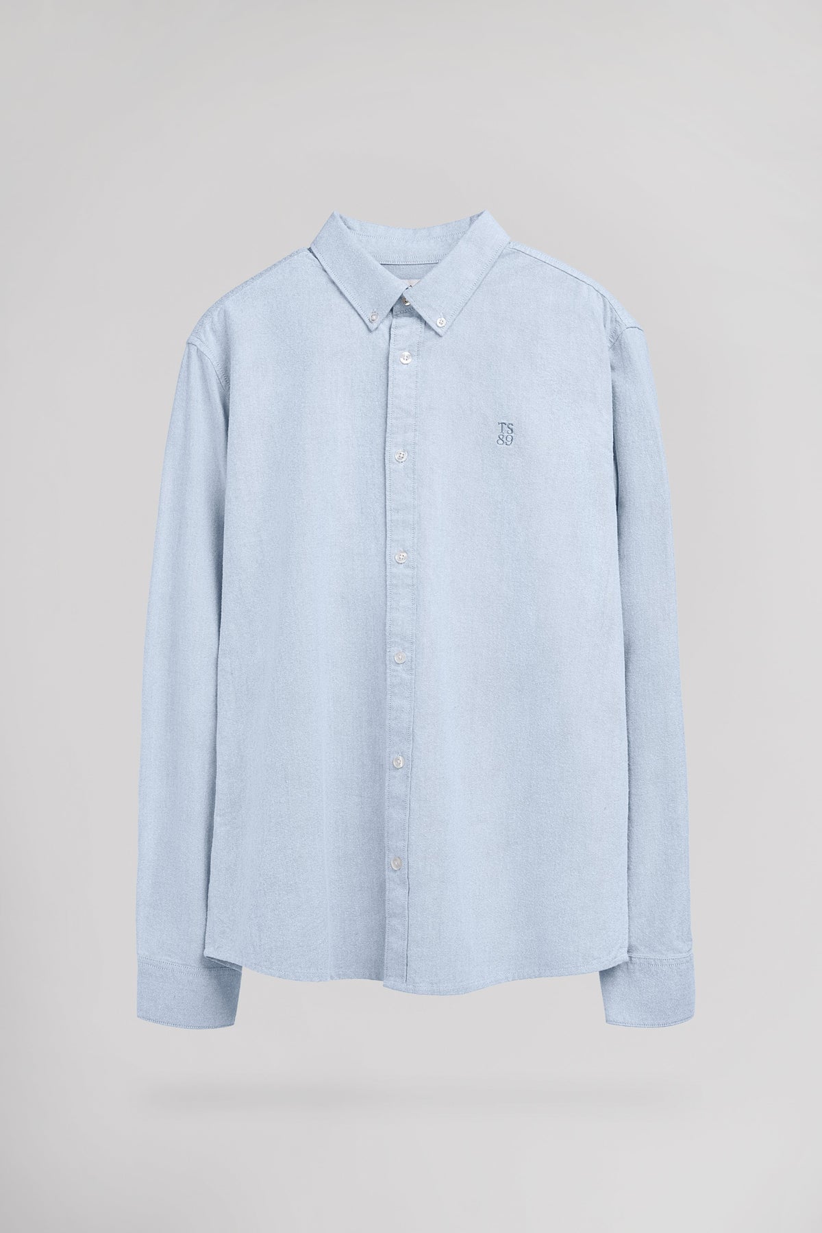 Chemise droite oxford C-STAN ML PASTEL BLUE - 1