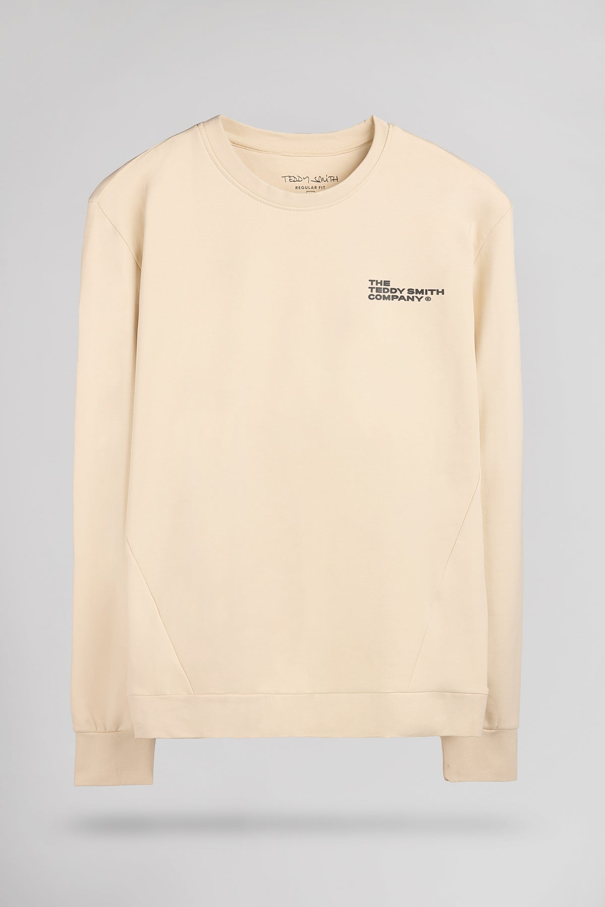 Sweat col rond S-COMPANY RC CREAM - 1